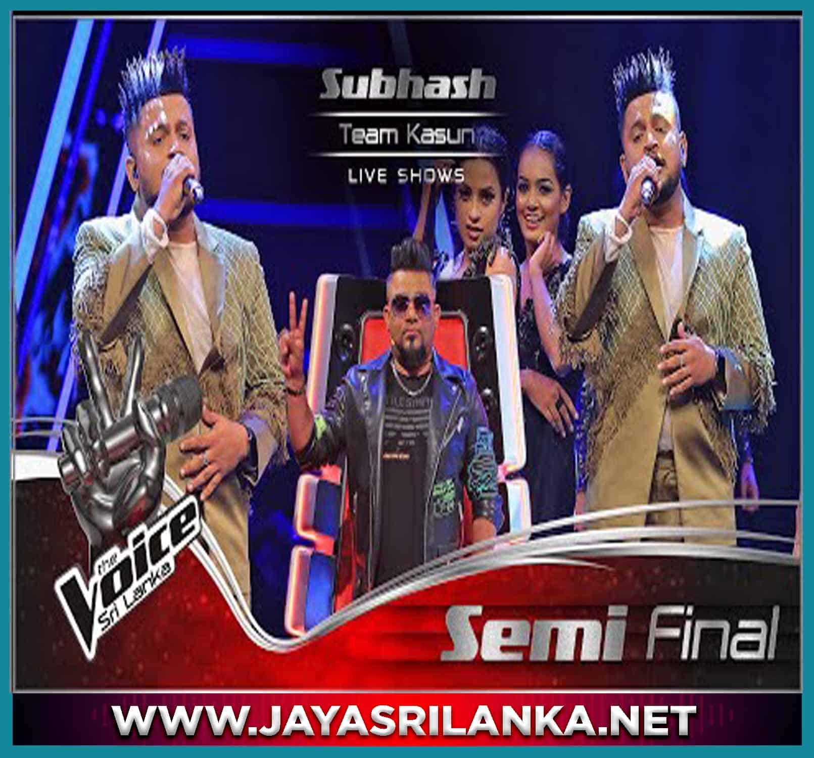Sathara Watin Kalu Karagena (The Voice Sri Lanka Semi Final)