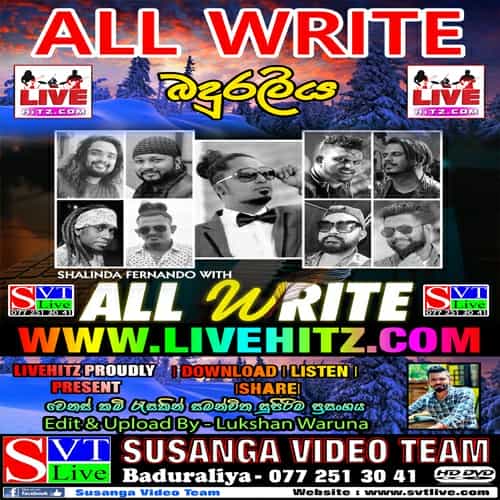 All Write Live In Baduraliya 2023-01-05 Live Show Image