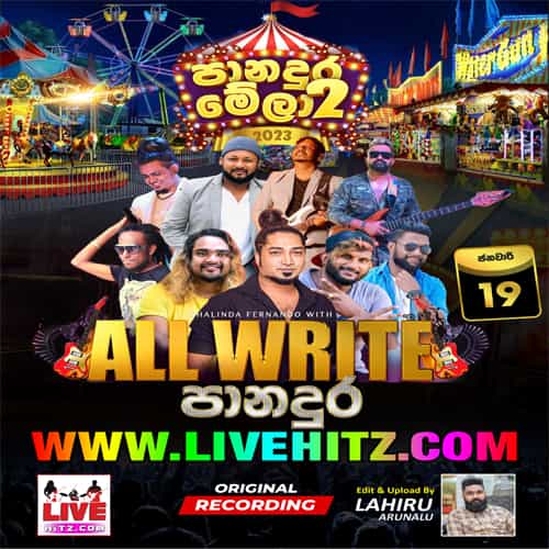 All Write Live In Panadura 2023-01-19 Live Show Image