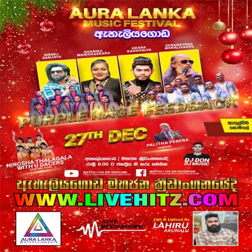 Aura Lanka Music Festival With Purple Range And Feedback Live In Eheliyagoda 2022-12-27 Live Show Image