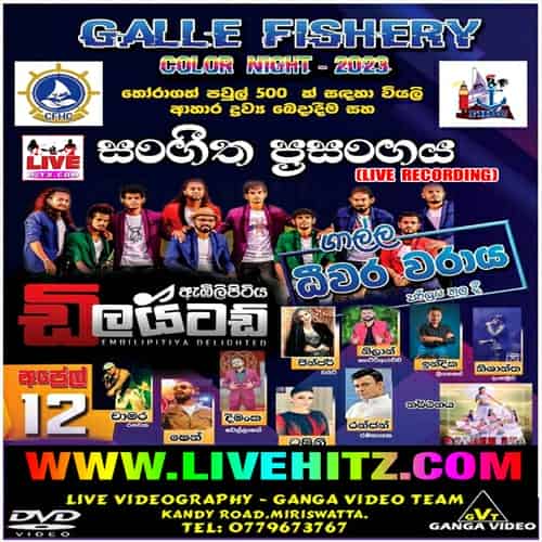 Galle Fishery Colour Night With Delighted Live In Galle 2023-04-12 Live Show Image