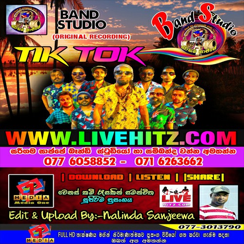 Tik Tok Live In Sarigama Sajje Band Studio 2020 Live Show Image